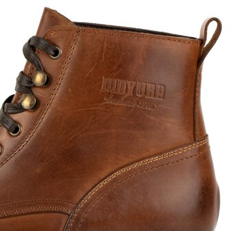 Mayura Boots 2478 Kastanje/Bruin Veter Laars Urban Outdoor Cowboy Militair Enkel Model Heren Ronde Neus Veter Sluiting  Merk