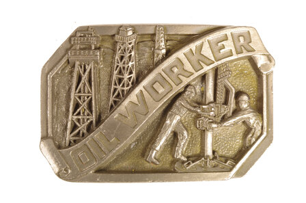 Oil worker buckle