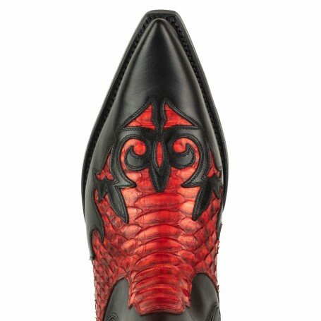 Mayura Boots ROCK 2500 Black Box Red Python