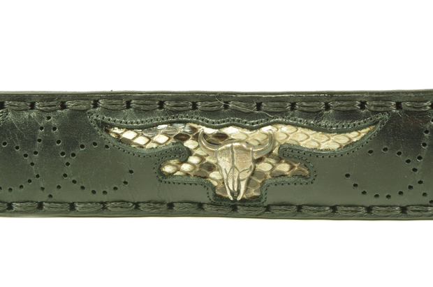 Sendra riem 8322 Buckle skull